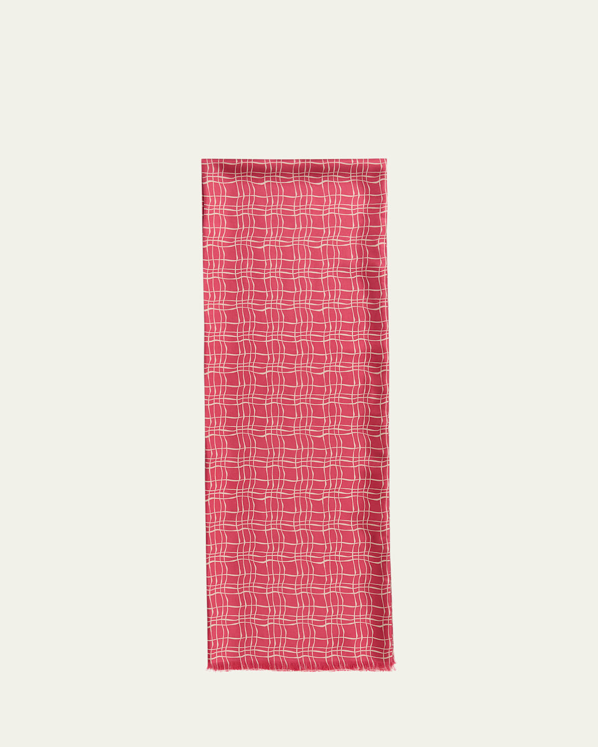 Men's Silk Square-Print Scarf