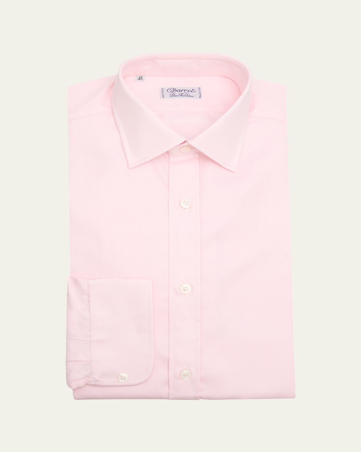 Men's Cotton Slim-Fit Dress Shirt