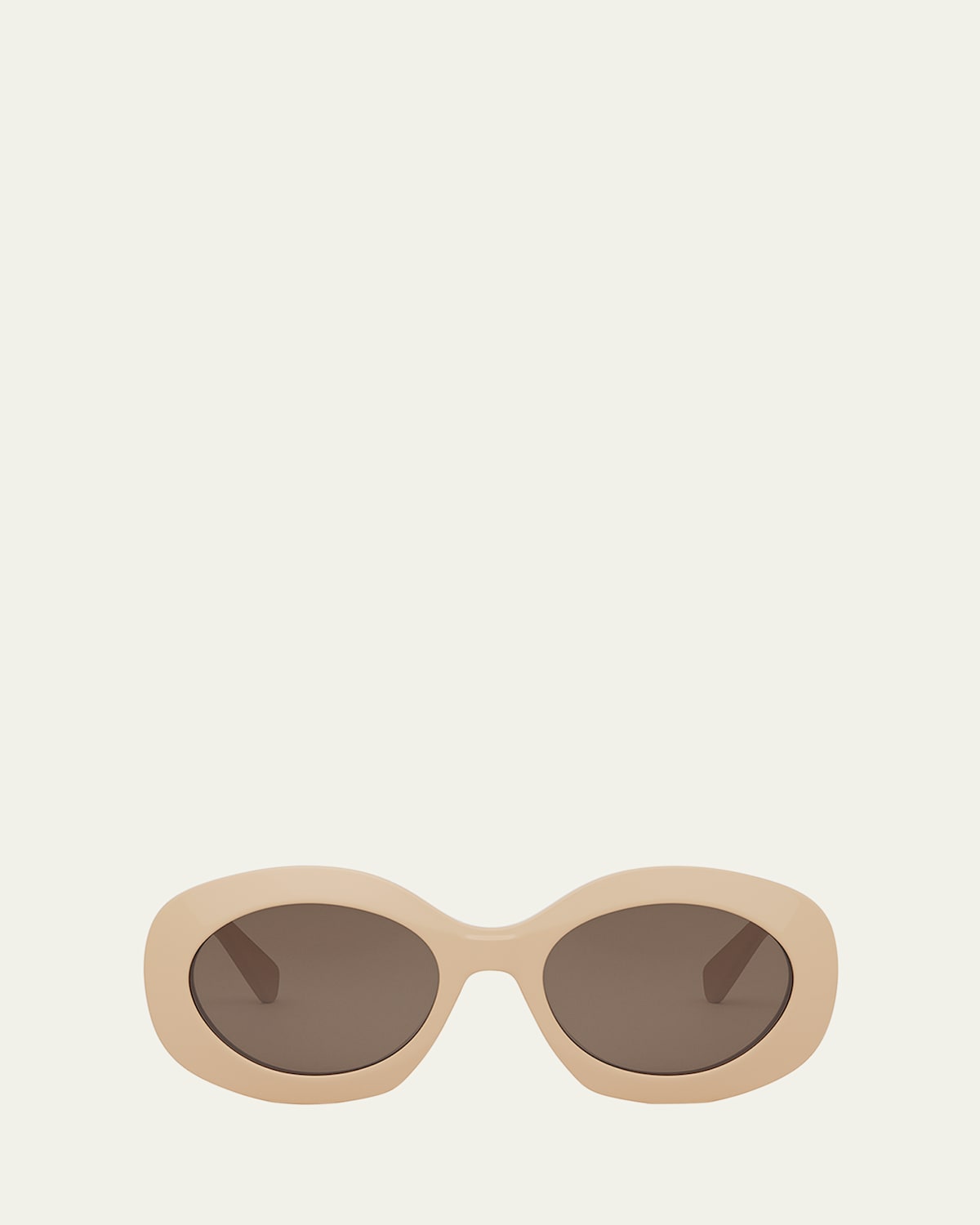Triomphe Round Acetate Sunglasses