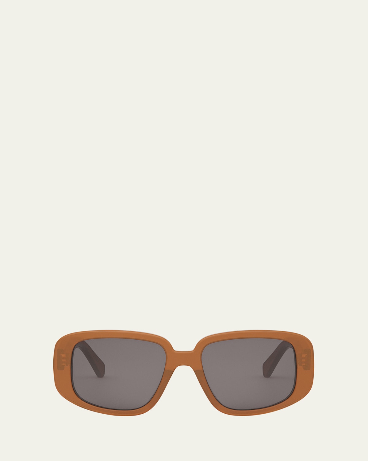 Bold 3 Dots Acetate Shield Sunglasses