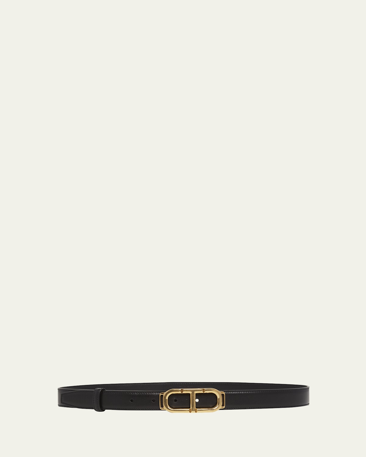 Box Palmellato Leather Belt