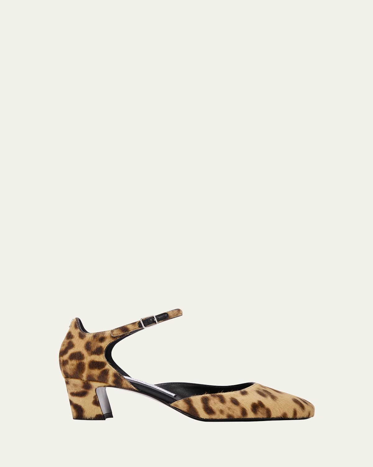 Shop Jimmy Choo Pixie Leather & Calf Hair Pumps In Natural