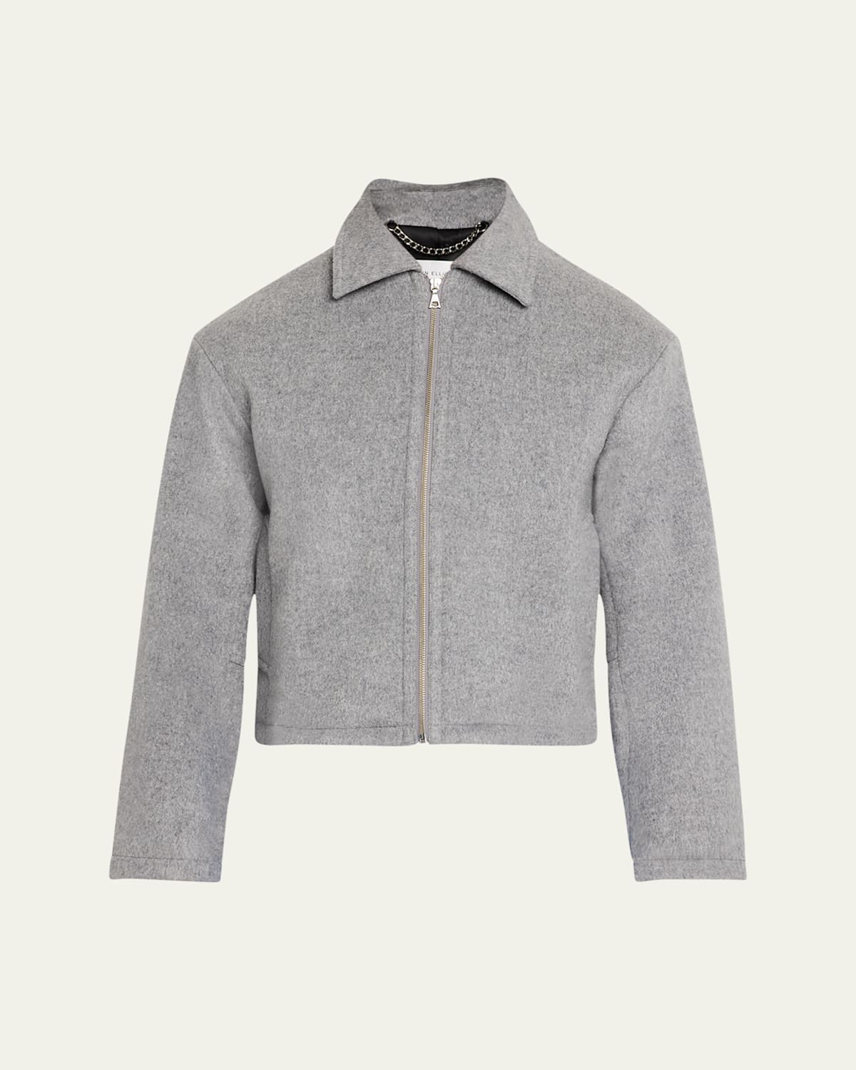 Men's Lexington Brushed Wool Zip Jacket