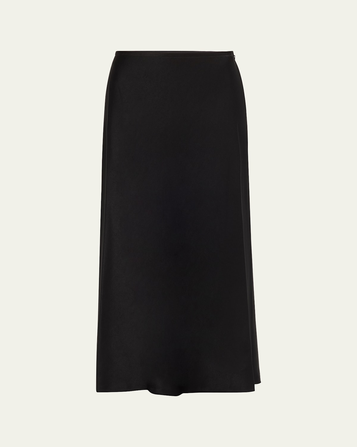 Sachi Straight Satin Back Crepe Maxi Skirt