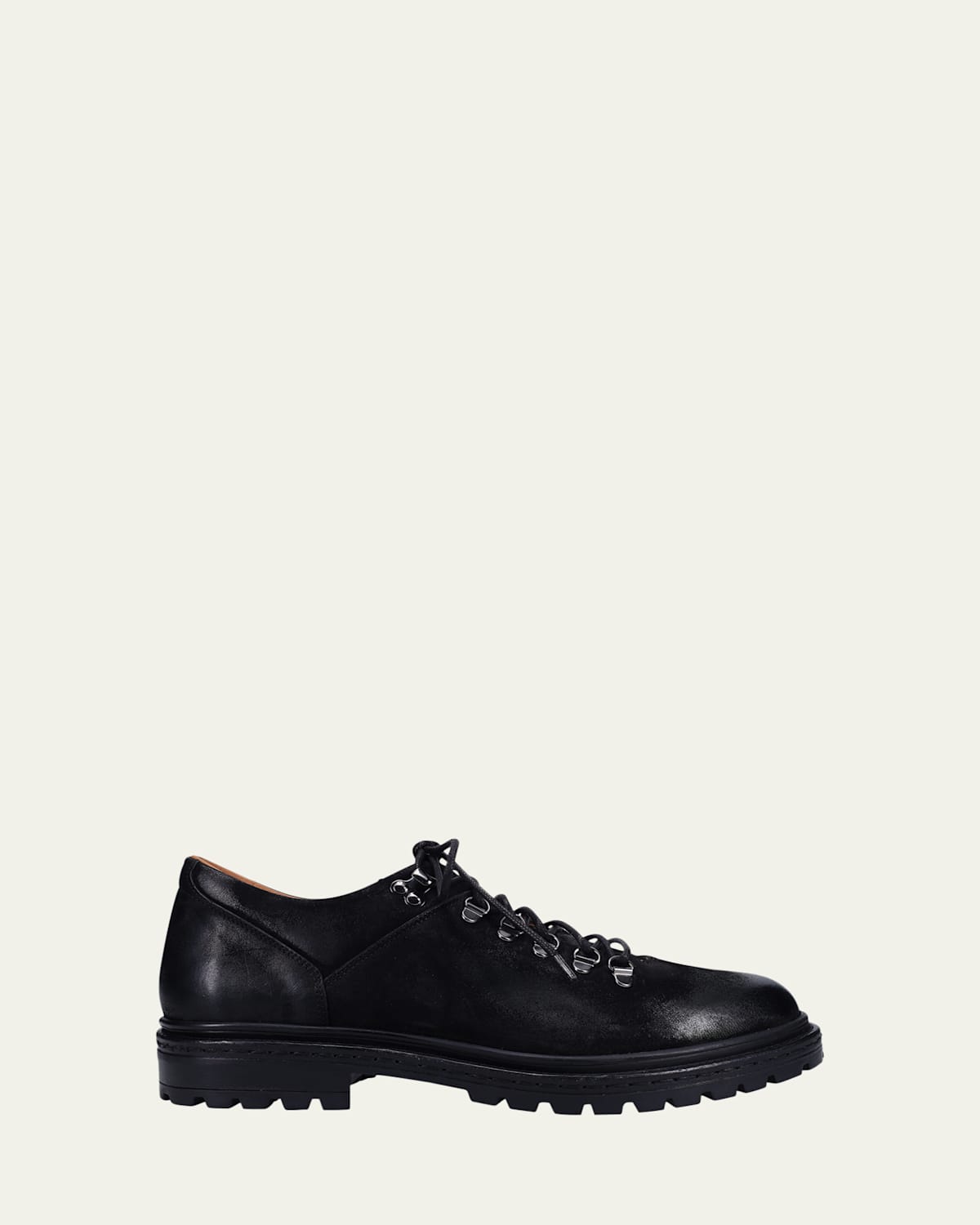 Men's Kelly Distressed Oiled Suede Oxfords