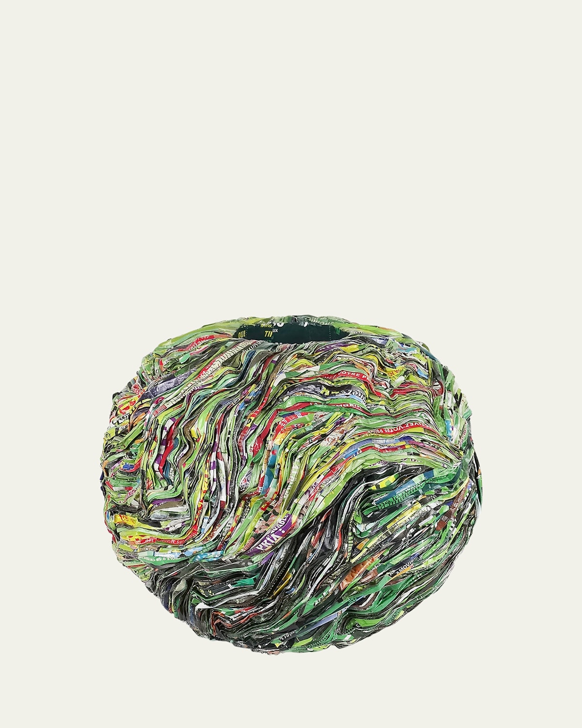 Helene Siellez Arvor Round Large Sculpture In Green