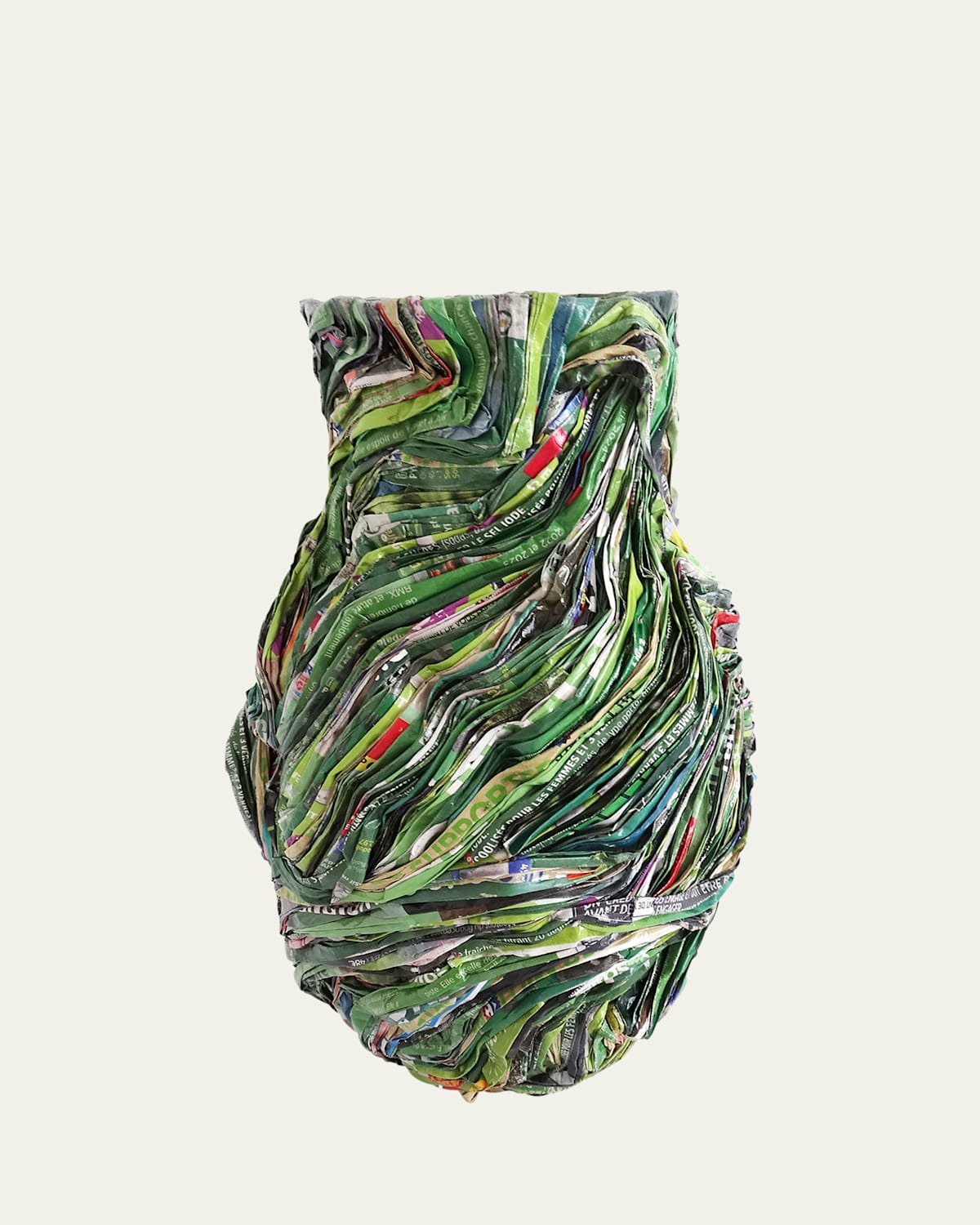 Helene Siellez Arvor Medium Sculpture In Green