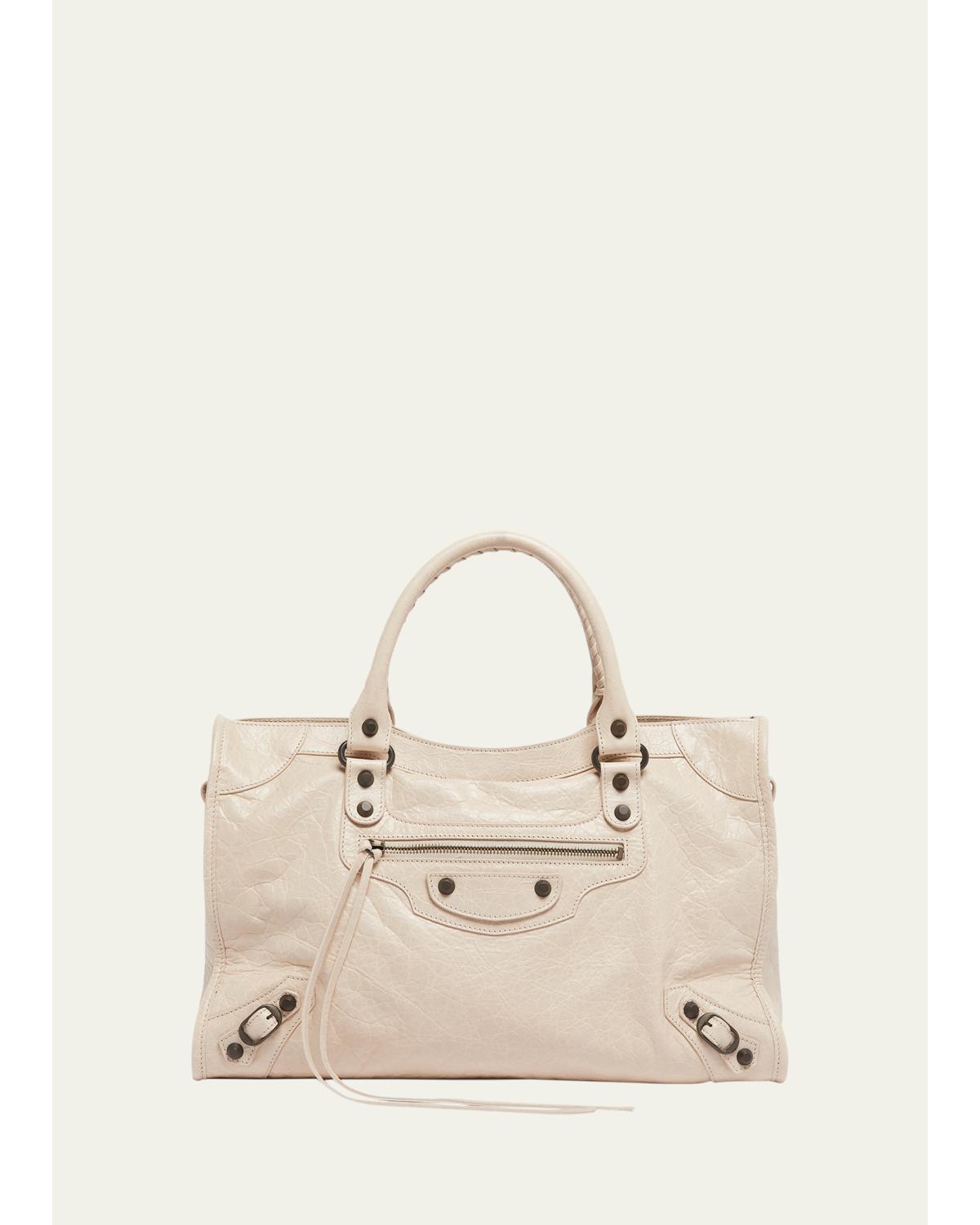 Le City Medium Leather Top-Handle Bag