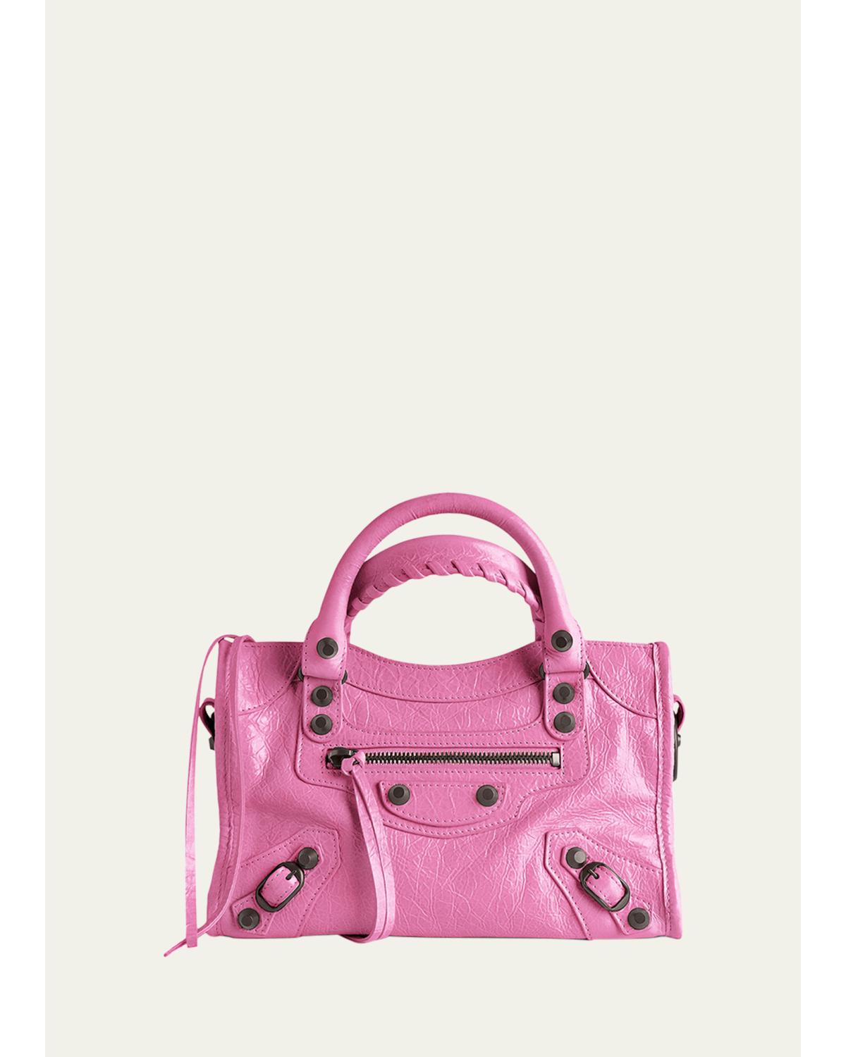 Le City Mini Leather Top-Handle Bag
