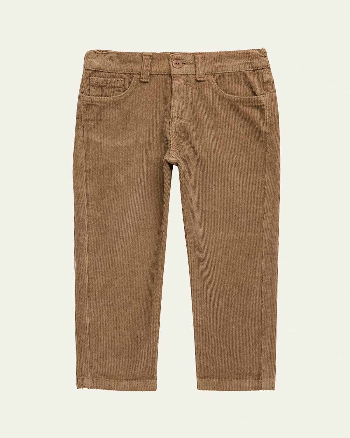 Boy's Corduroy Straight Leg Trousers, Size 3-12