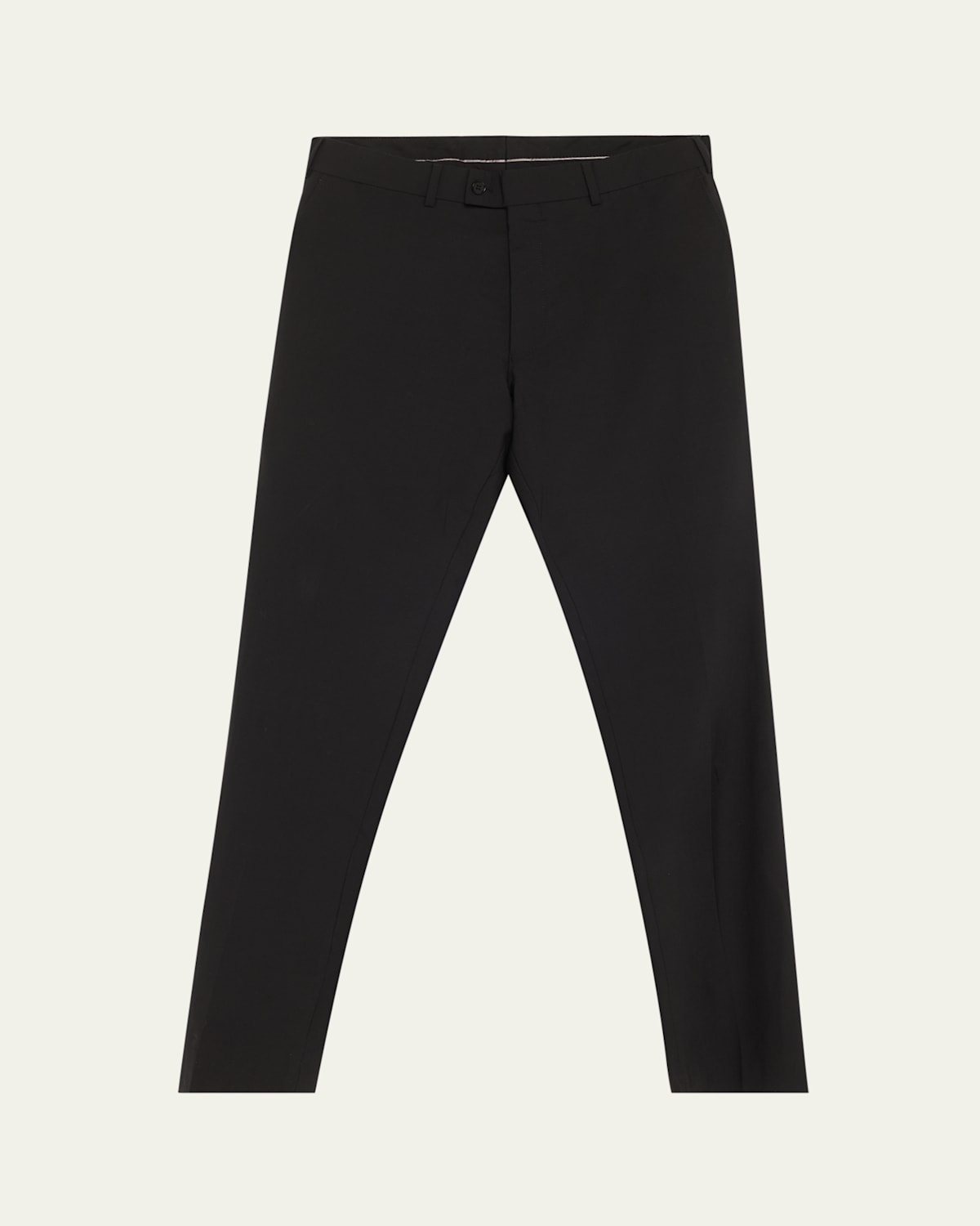 Double Suit Tapered Wool Pants