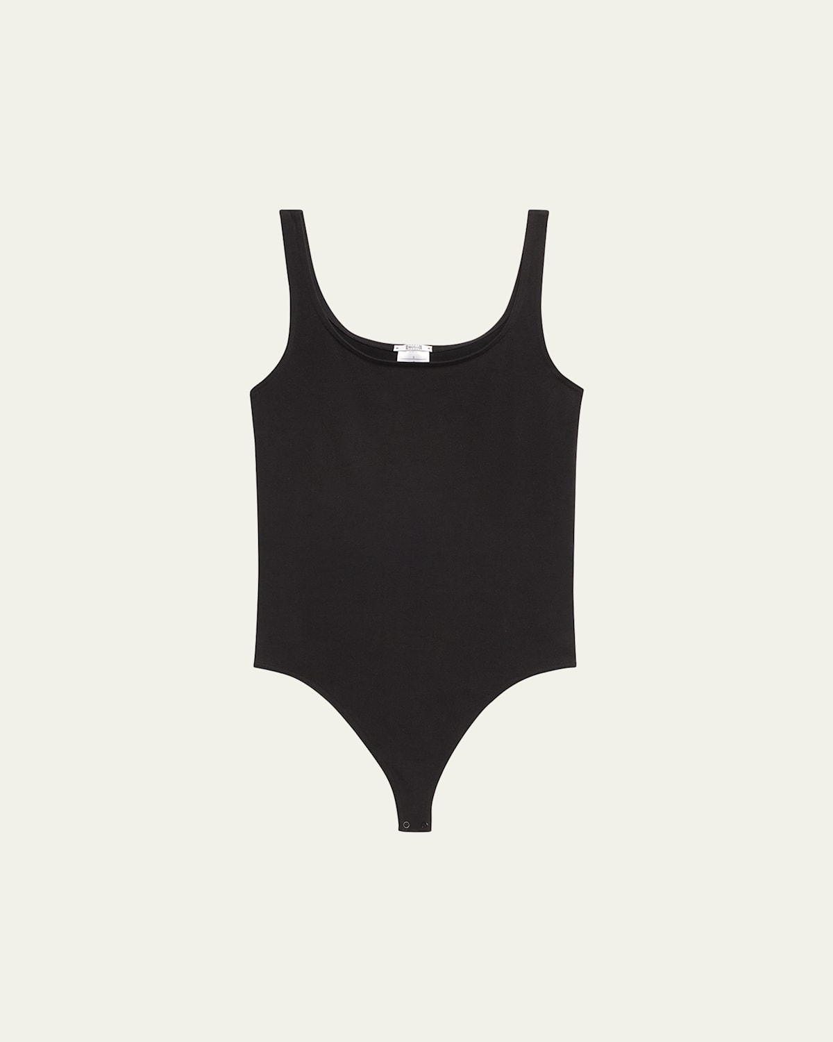 Wolford Jamaika Scoop-neck Thong Bodysuit In Black
