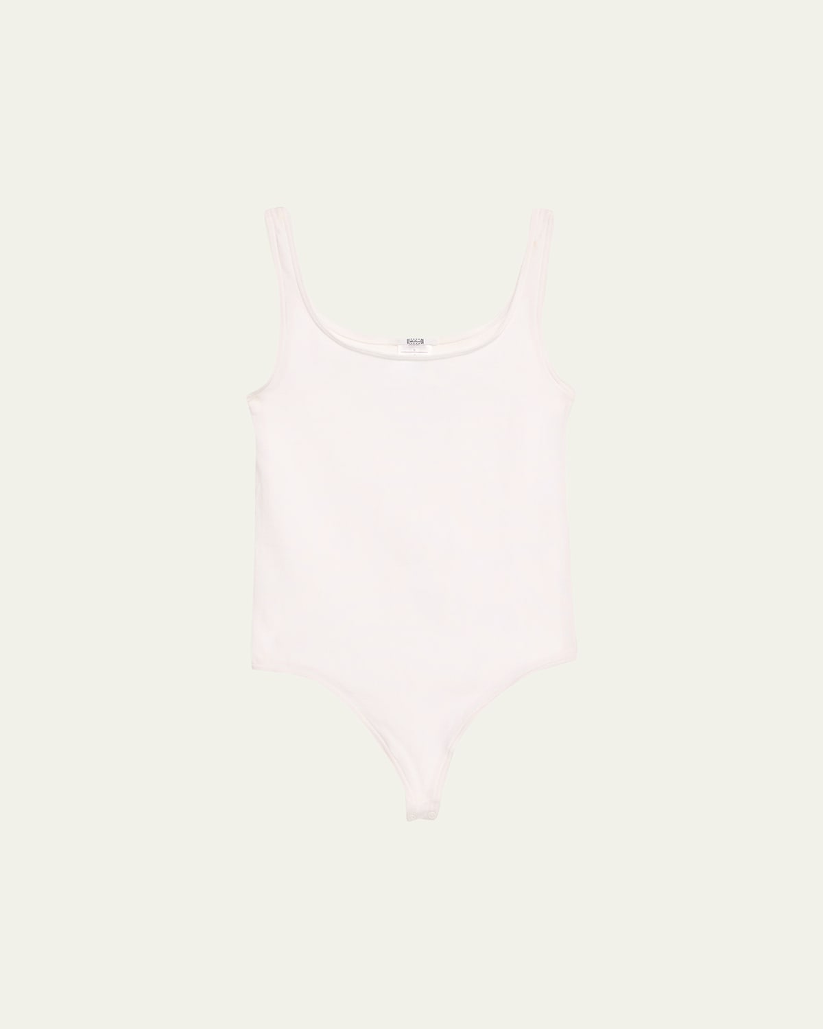 Wolford Jamaika Scoop-neck Thong Bodysuit In White