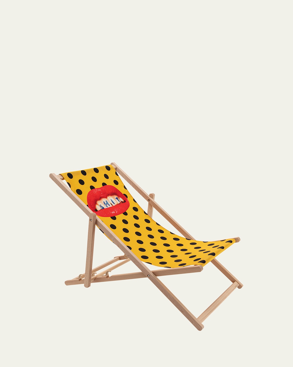 x TOILETPAPER Magazine Indoor/Outdoor Folding Deck Chair