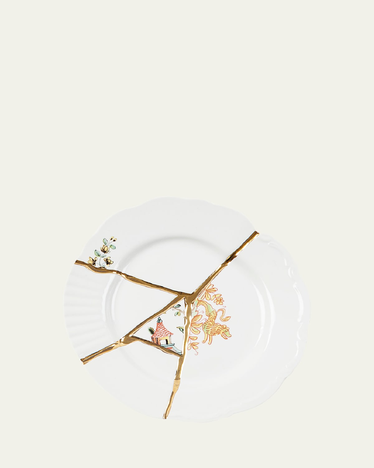 Seletti Kintsugi No. 2 Dessert Plate