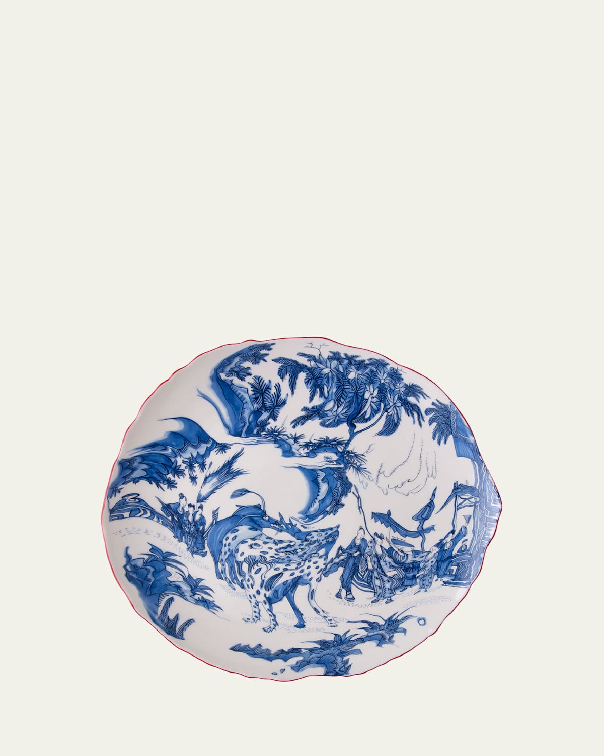 Diesel Classics on Acid Chinoiserie Dinner Plate