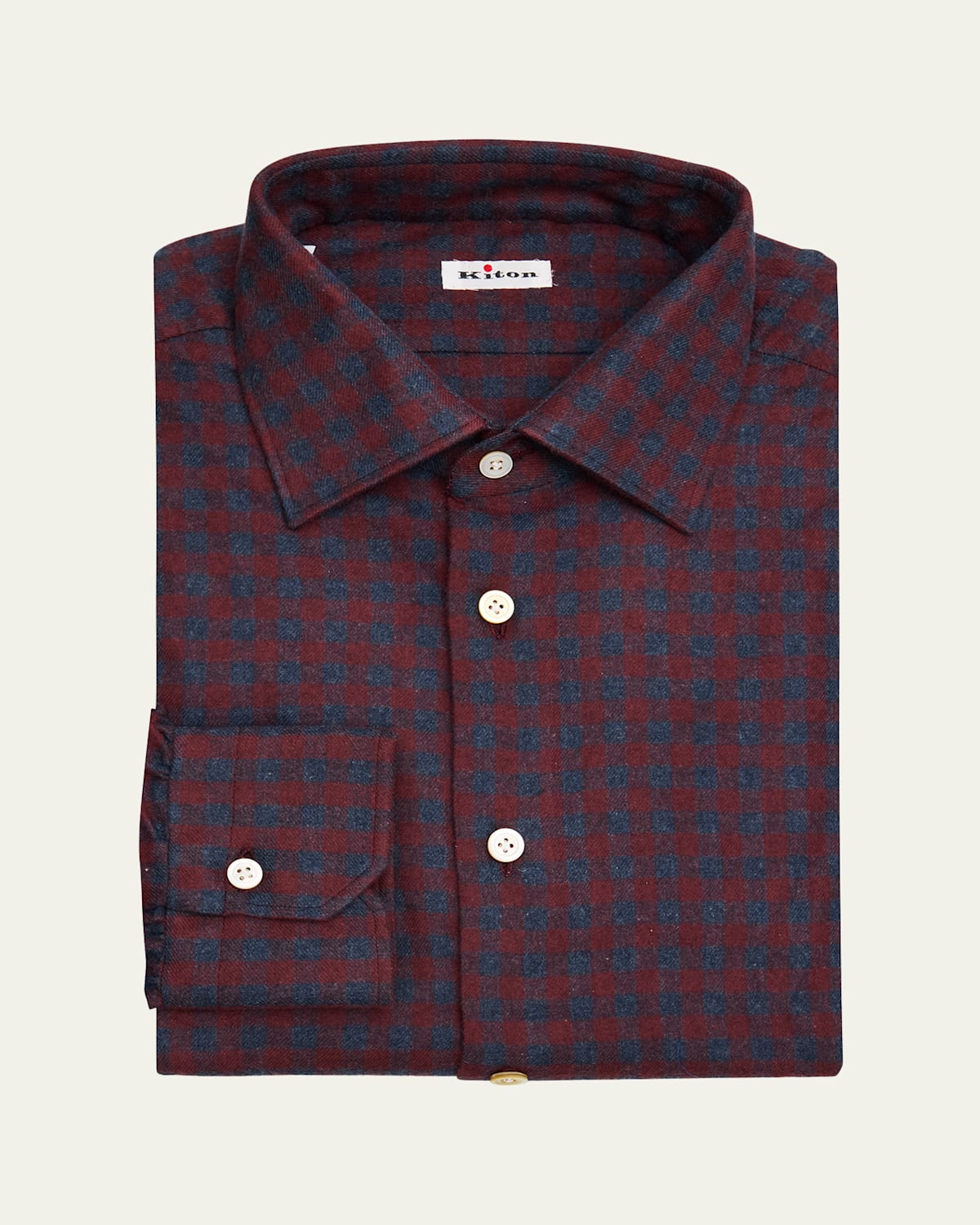 Men's Check Flannel Casual Button-Down Shirt