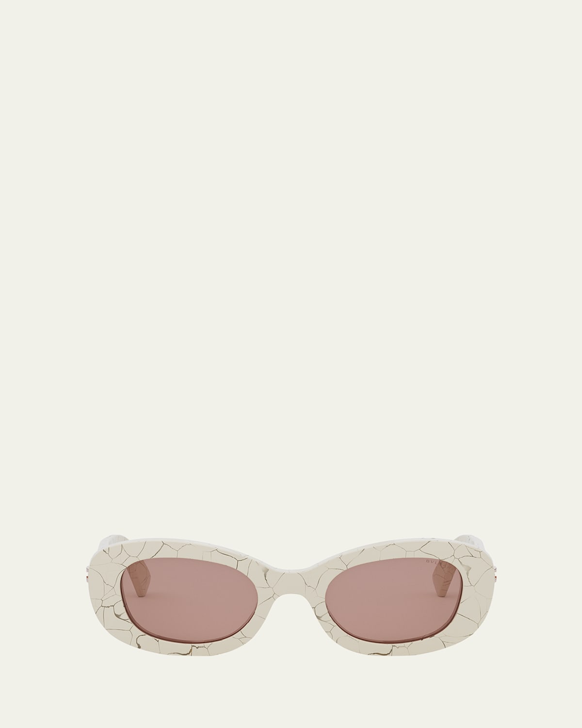 B. ZERO1 Oval Acetate and Nylon Sunglasses