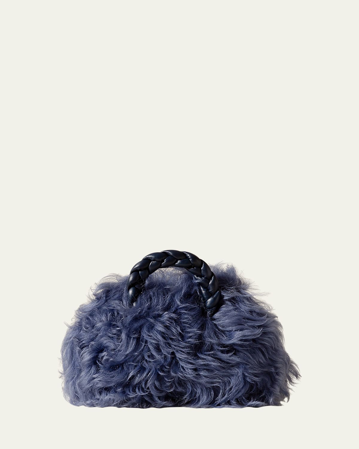 Bombon Sheep Shearling Fur Crossbody Bag