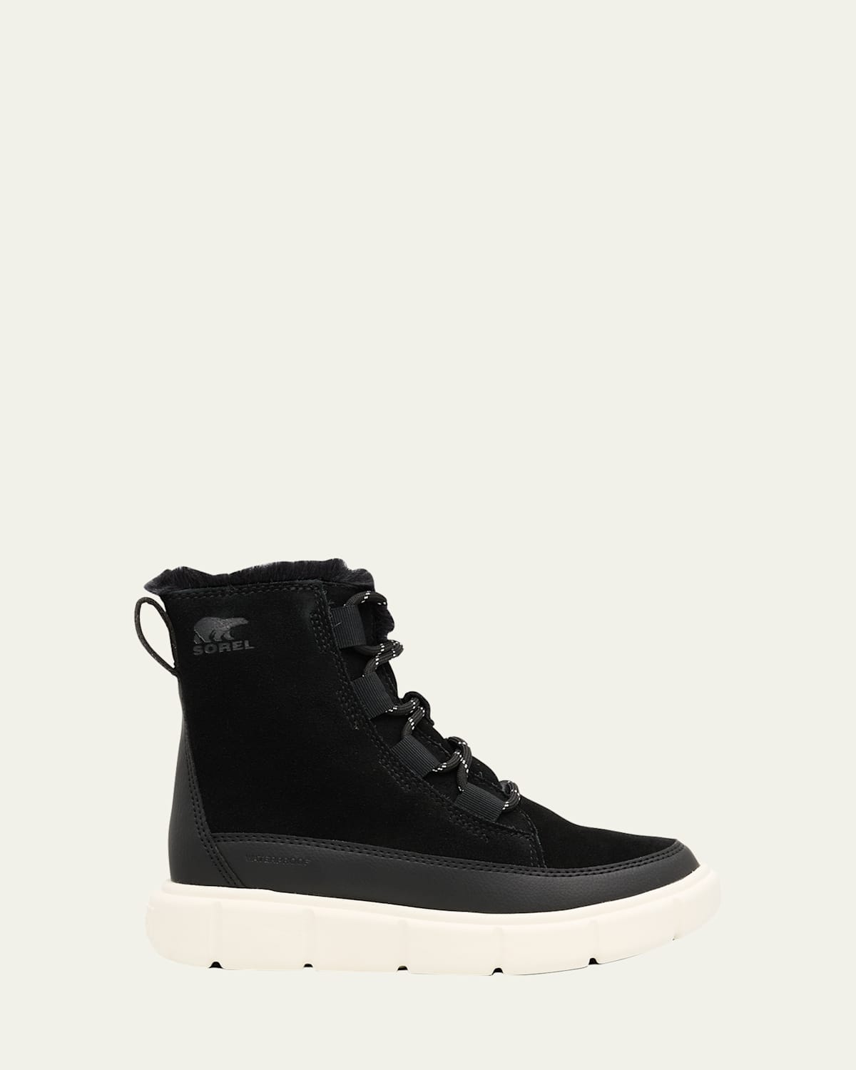 Sorel Kids' Explorer Iii Waterproof Boot In Black