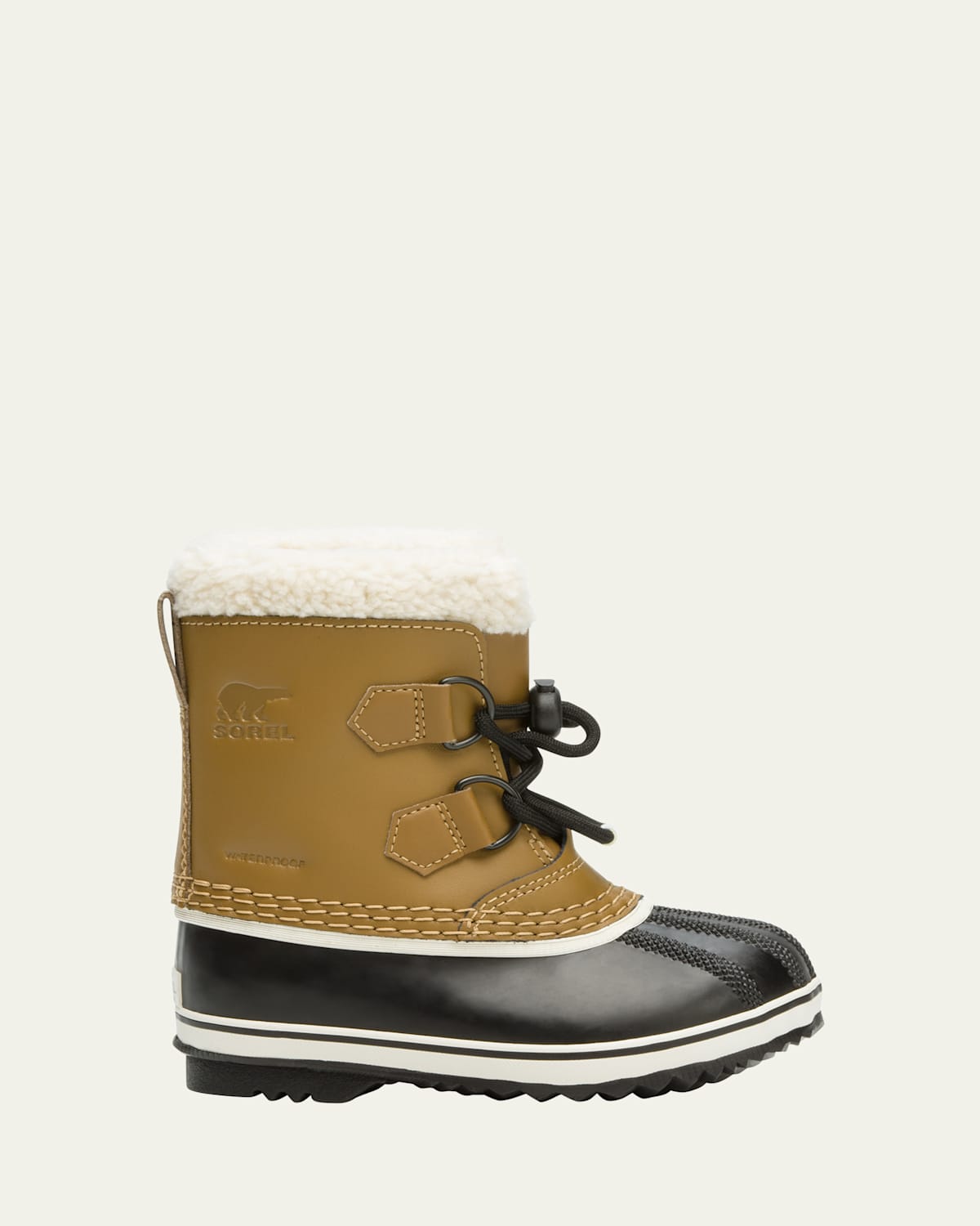 Sorel Kid's Yoot Pac Nylon Fleece Trim Snow Boots, Toddlers/kids In Mesquite
