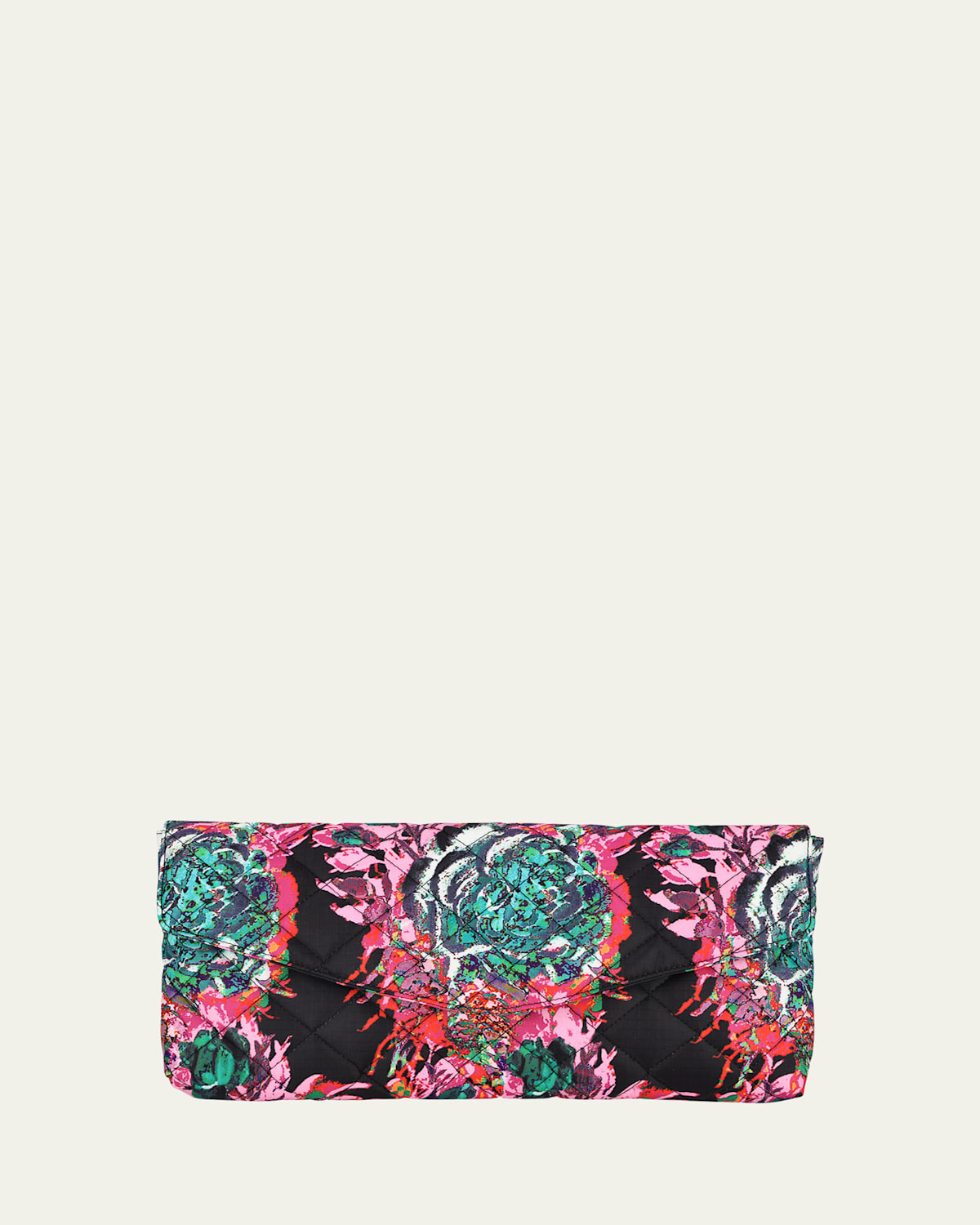 Medium Flap Printed Clutch Bag
