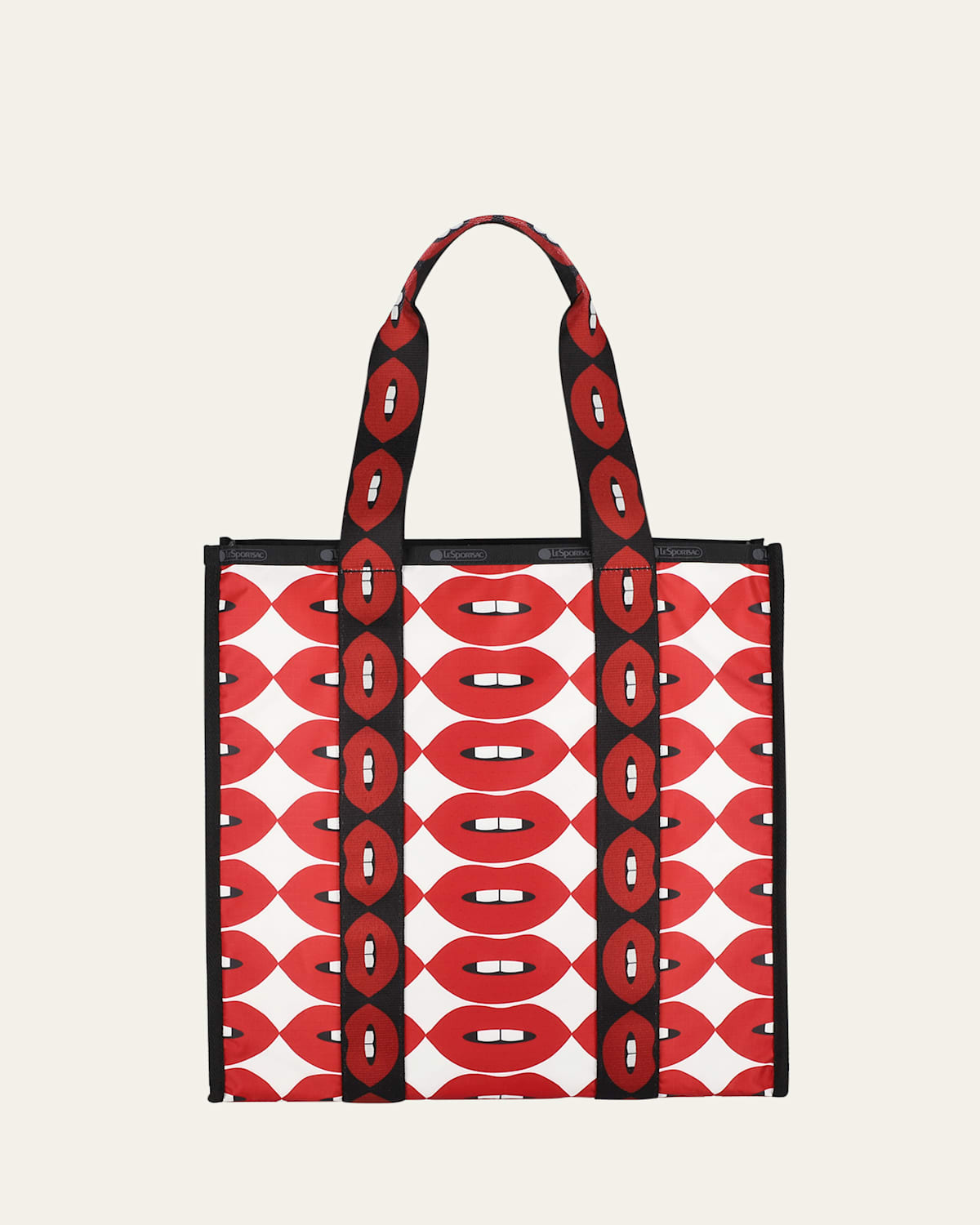 Large Printed Book Tote Bag