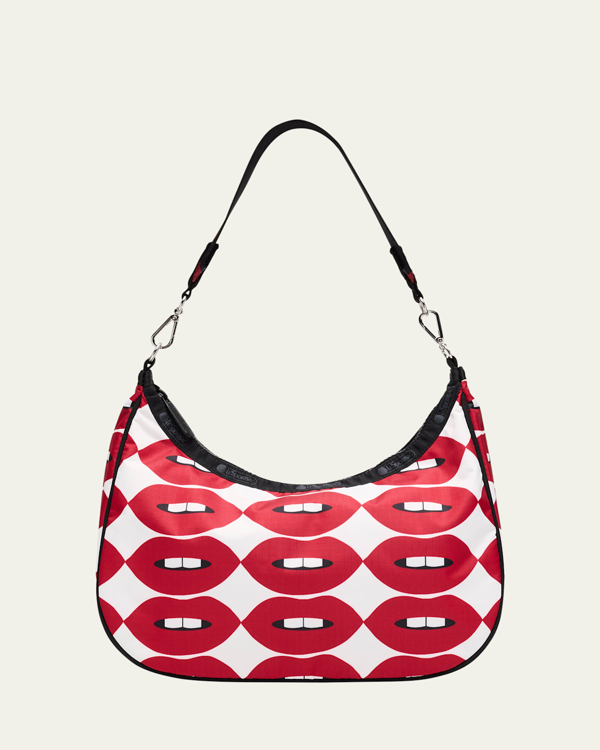 Convertible Printed Hobo Bag