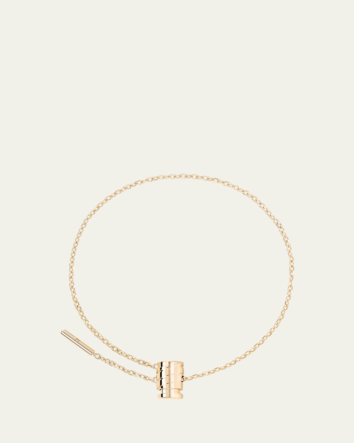 18K Gold Mini Latch Bracelet