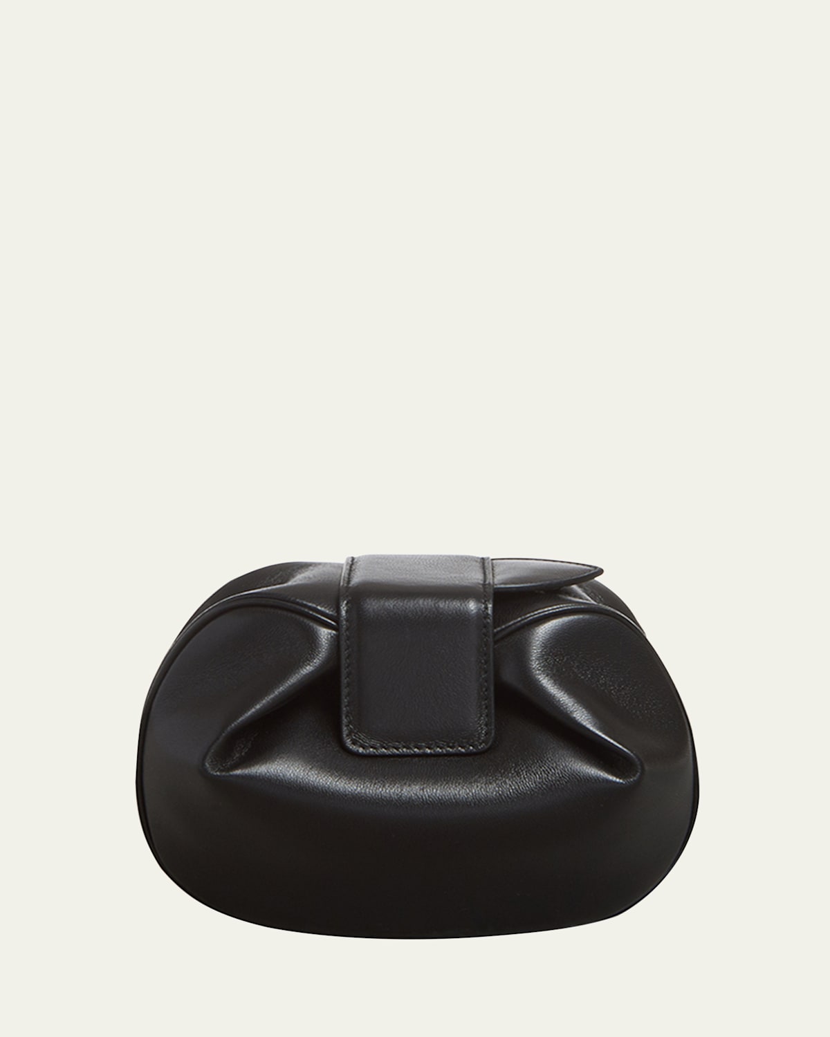 Demi Lamb Leather Clutch Bag