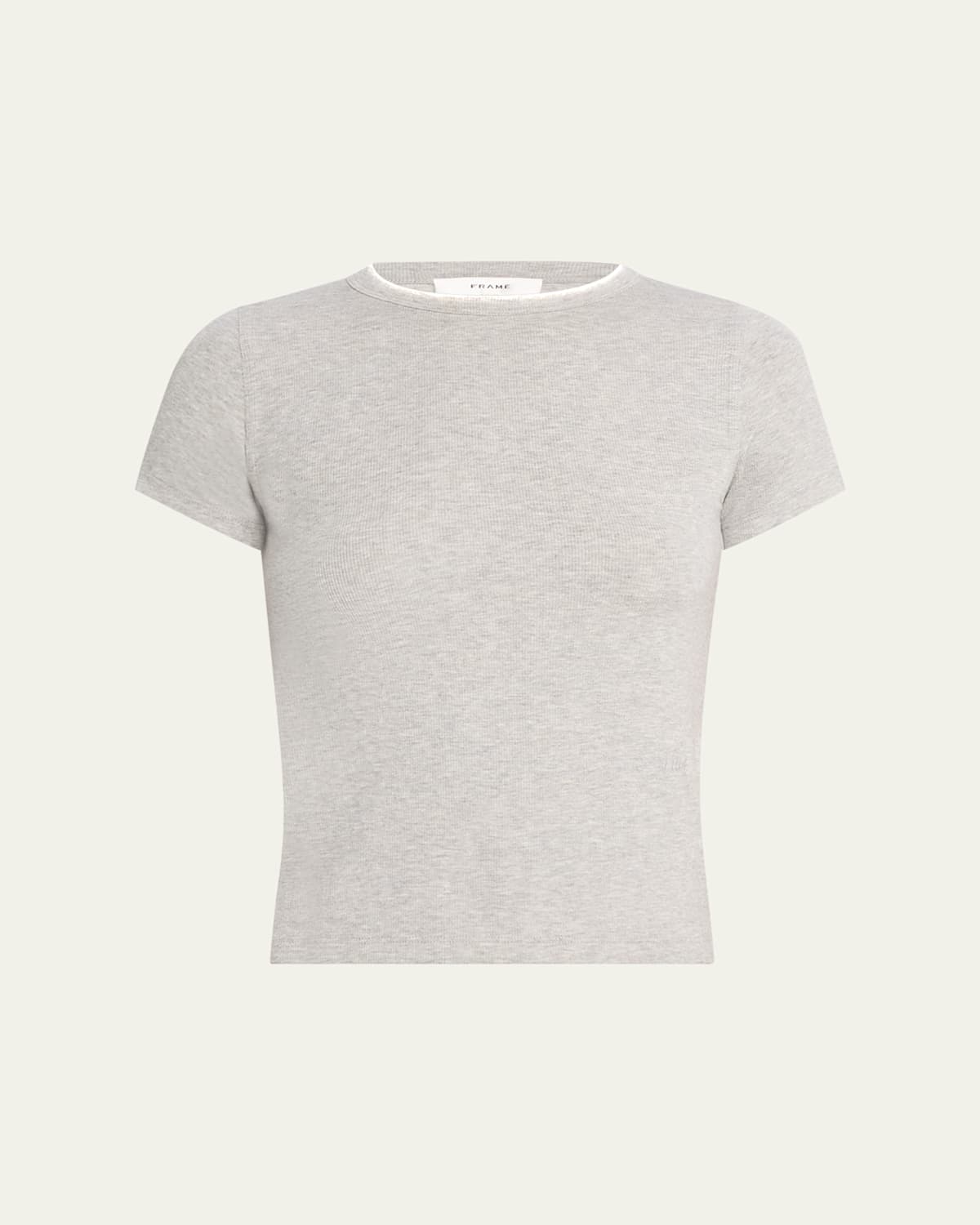FRAME SHRUNKEN SHORT-SLEEVE TEE 