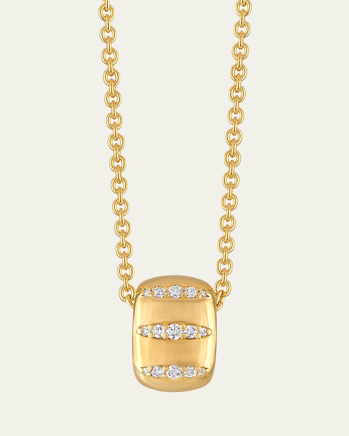 Veda Diamond Ring Necklace