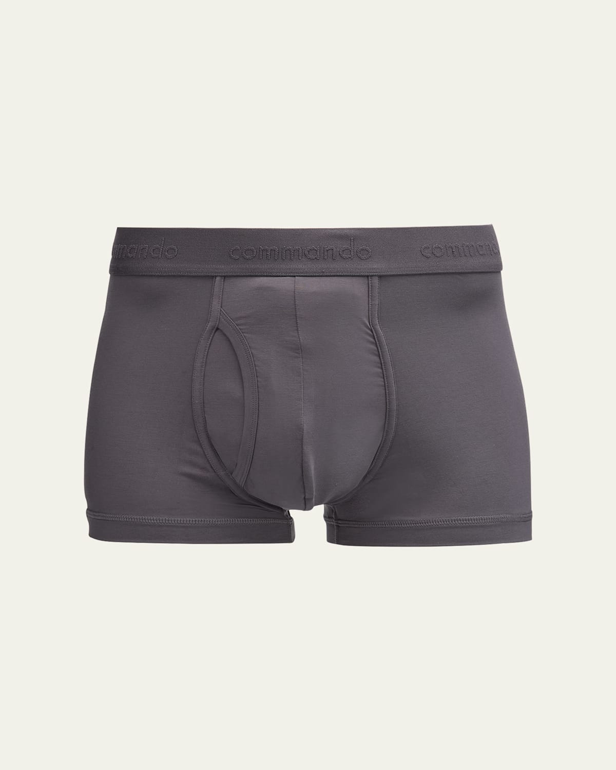 Commando Men's Micro-modal Relaxed Fit Trunks In Tnm-titanium