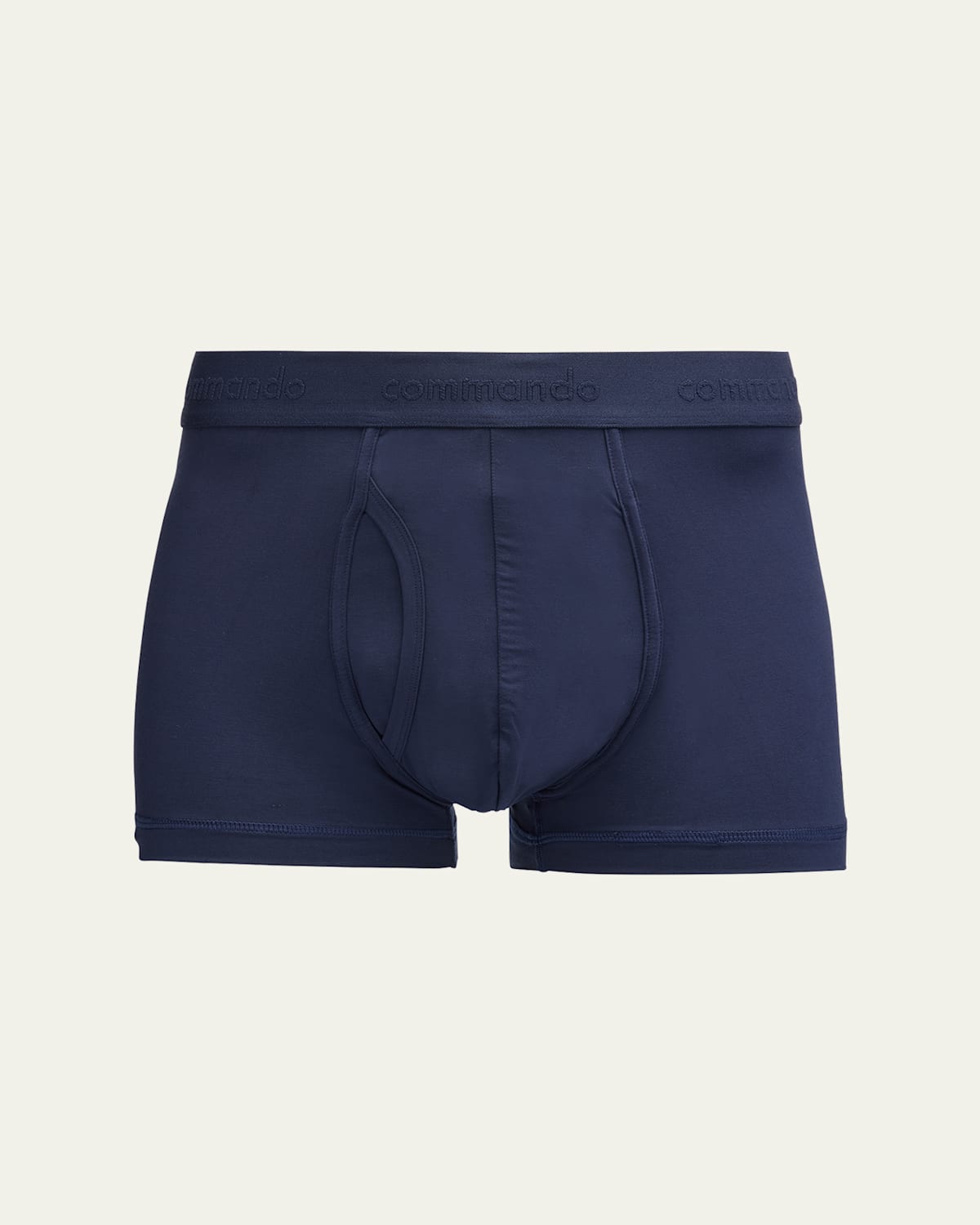 Commando Men's Micro-modal Relaxed Fit Trunks In Dkn-dark Navy