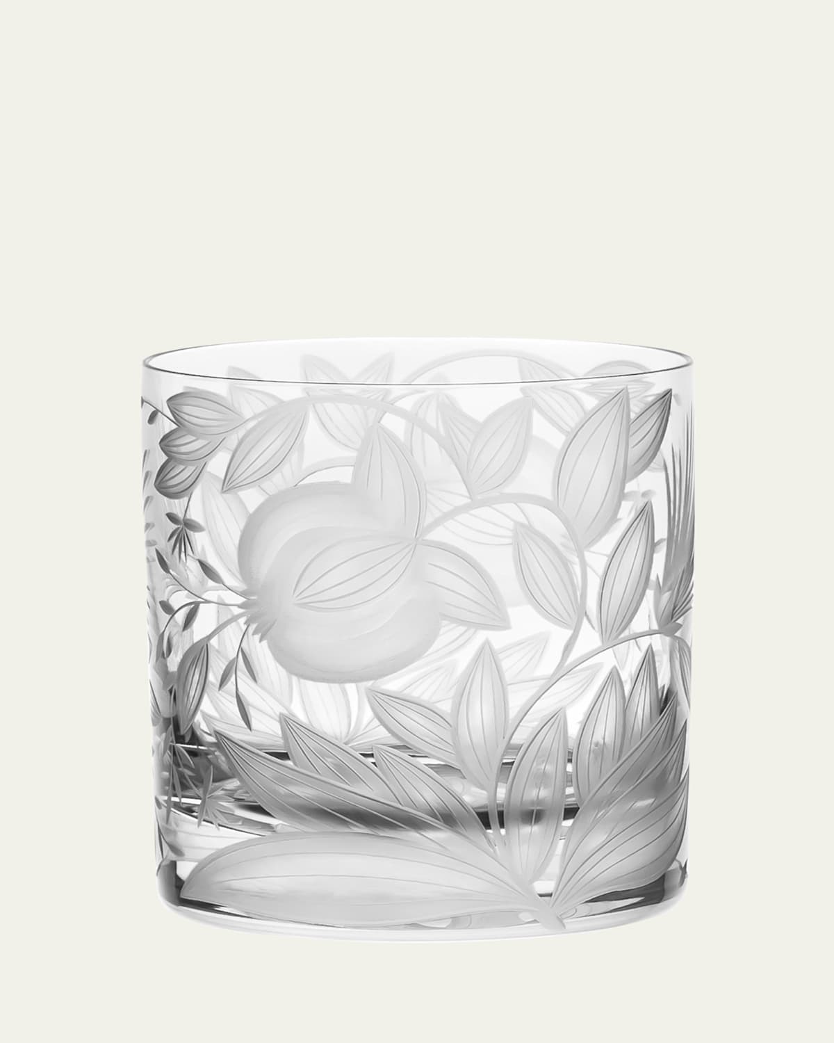 Artel Verdure Crystal Double Old Fashioned Glass, 12 oz.