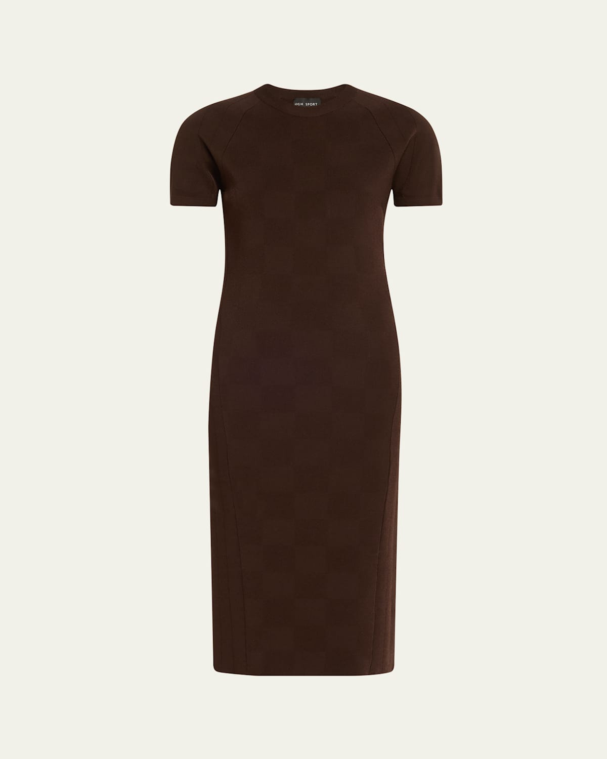 Sean Short-Sleeve Viscose Dress