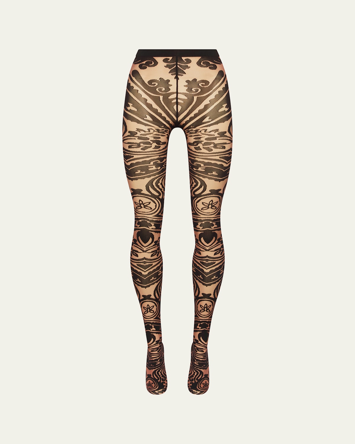 Etro Tattoo-Effect Tights