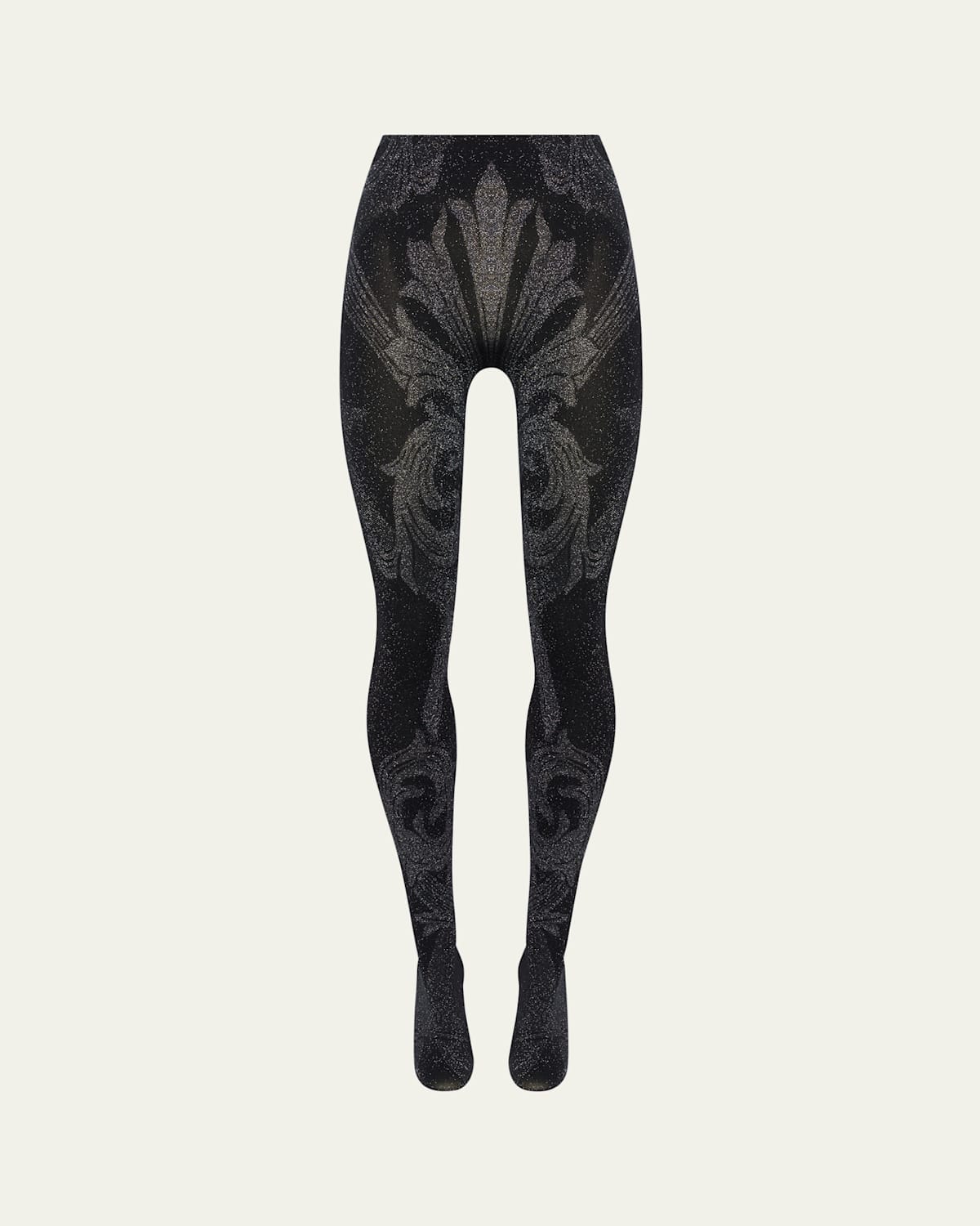 Etro Metallic Jacquard Tights