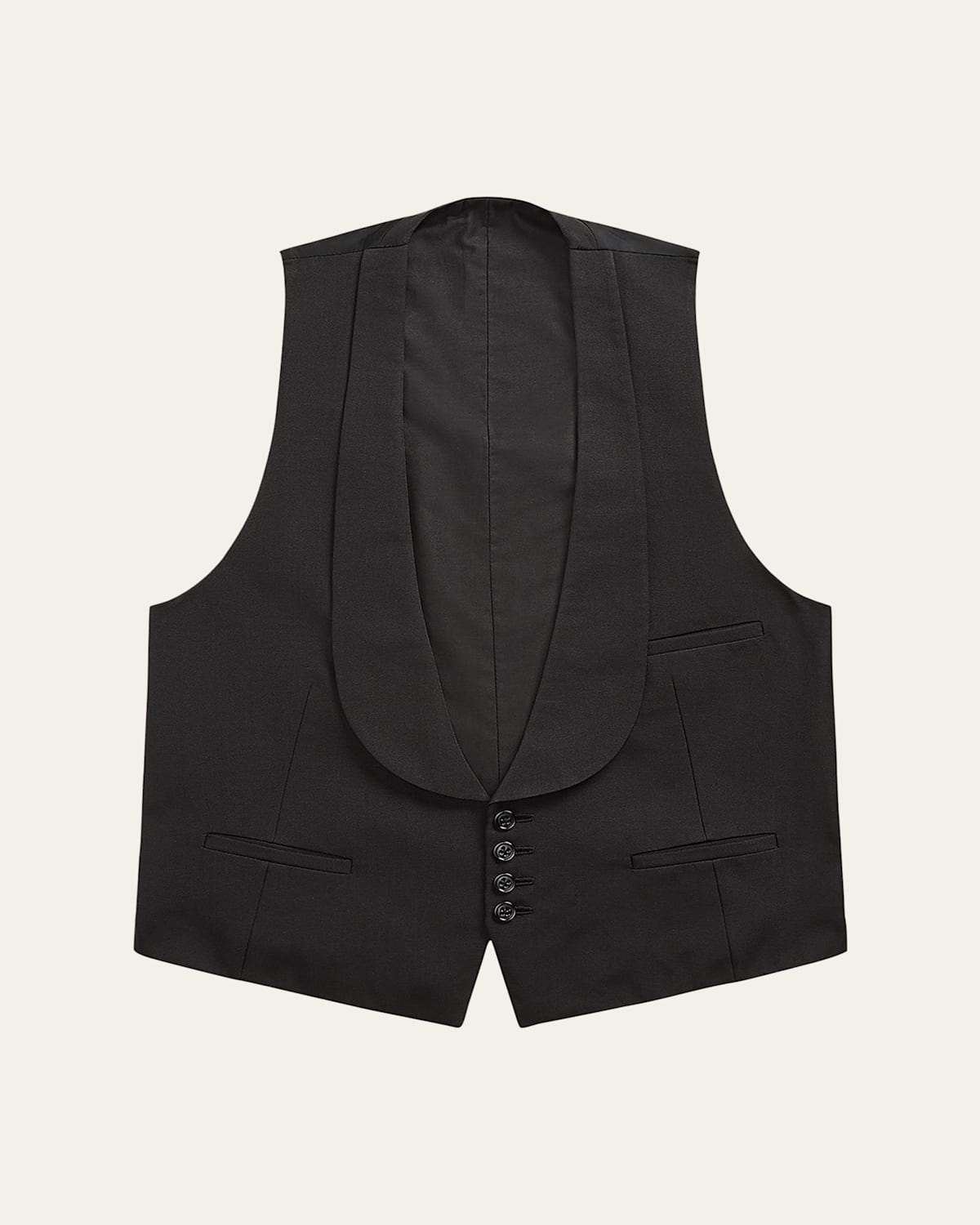 Men's Hand-Tailored Jacquard Formal Vest