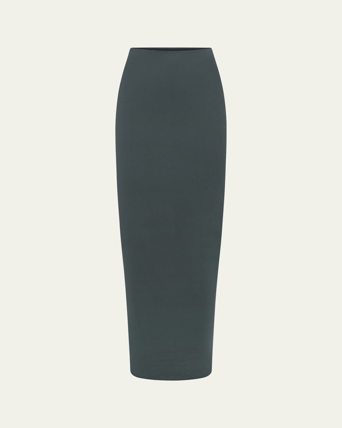Skims Womens  Fits Everybody Slim-fit Stretch-woven Maxi Skirt In Deep Sea