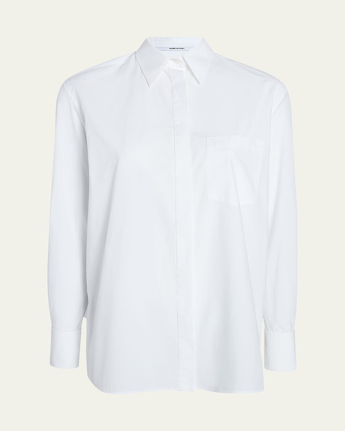 Oversized Men's-Inspired Shirt