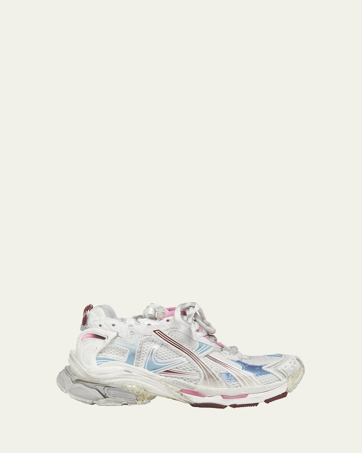 Balenciaga Runner Sneakers In Craie Multi