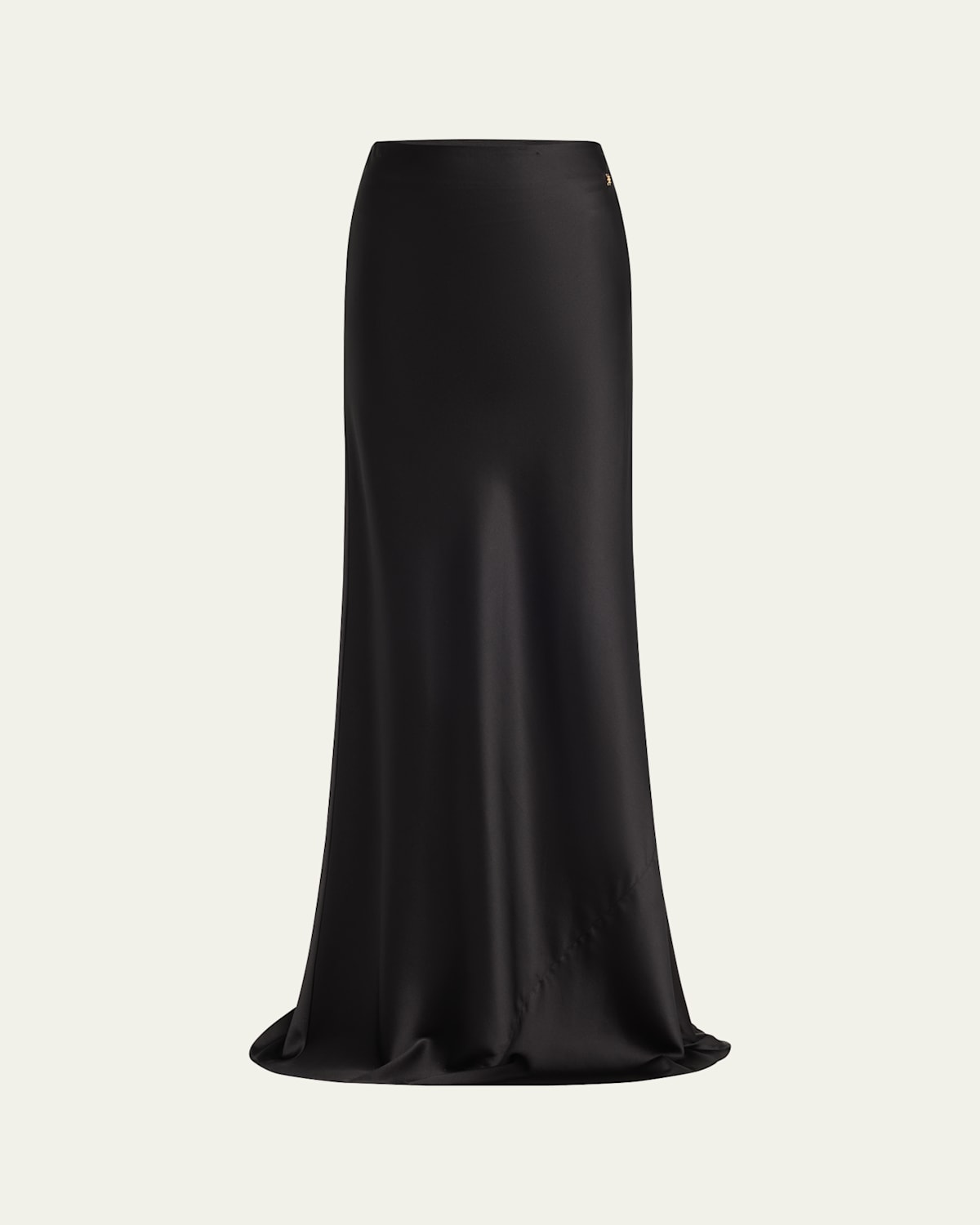 Eterne Bianca Silk Maxi Skirt