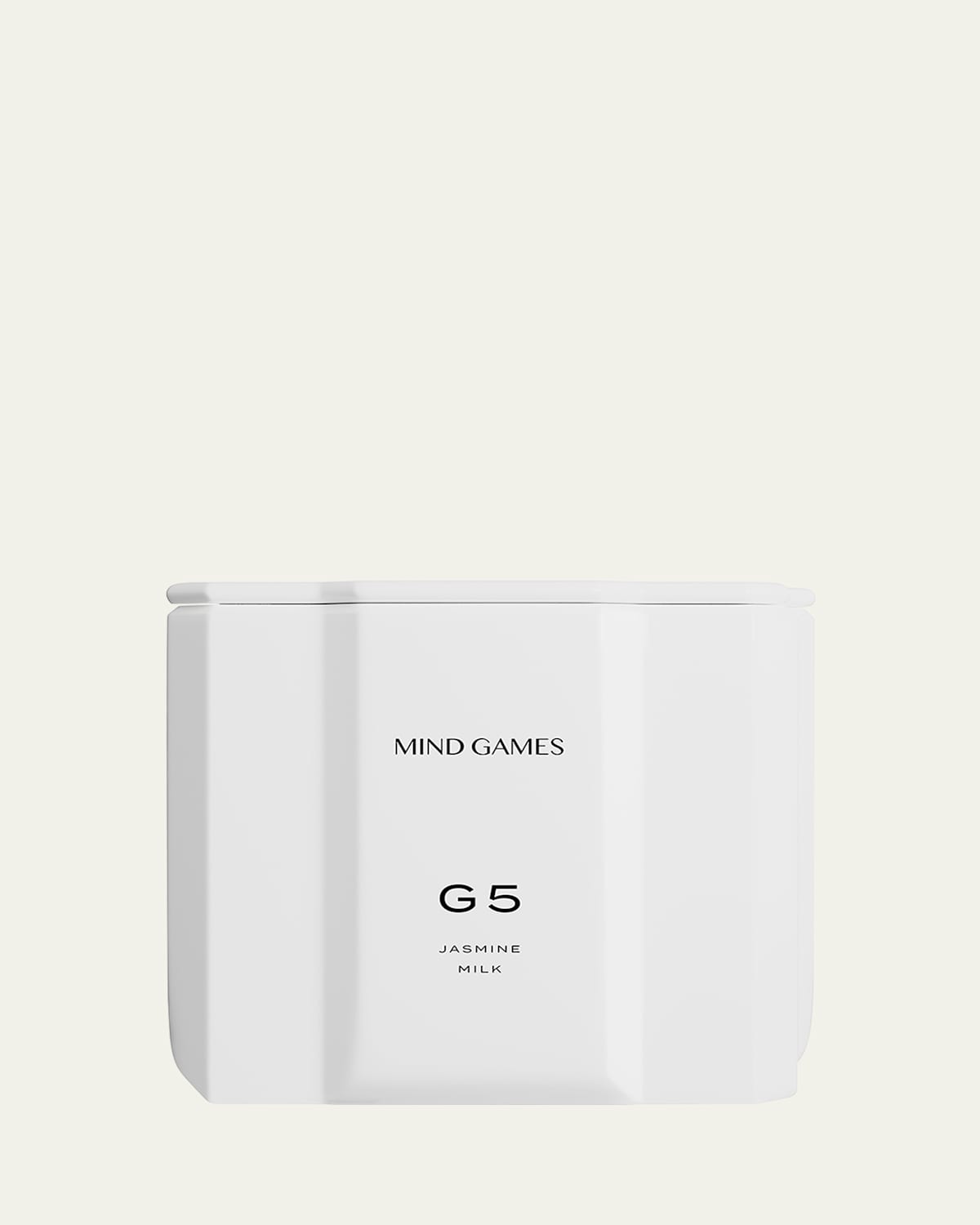 Mind Games G5 White Knight Jasmine Milk Luxury Candle, 10 Oz.