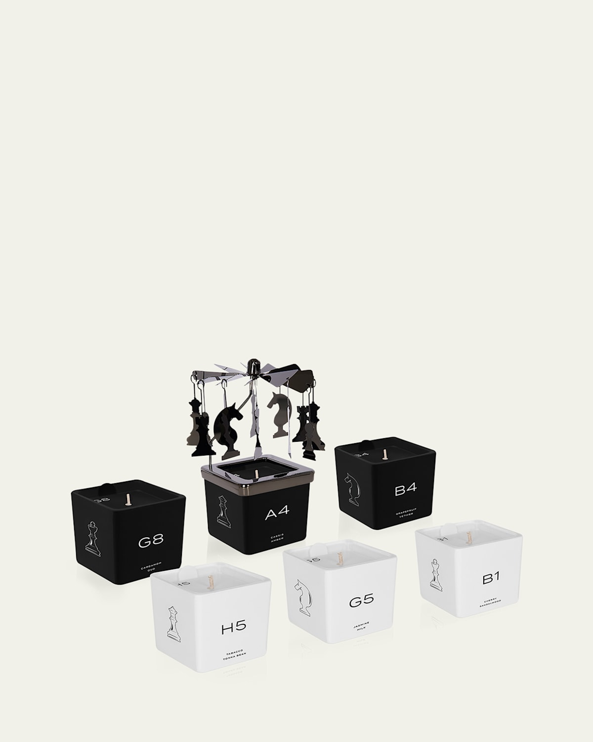 Mind Games Votive Candles & Carousel Set