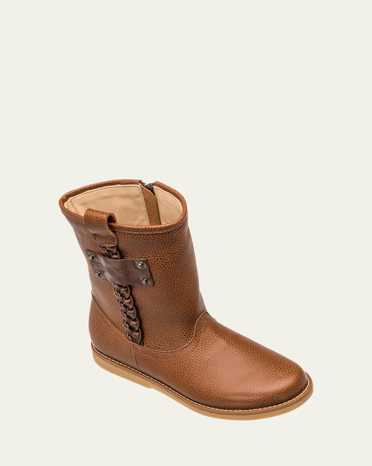 Elephantito Braided Boot In Brown
