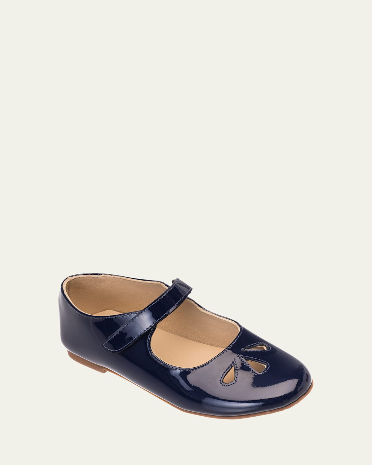 Elephantito Girl's Rosie Mary Jane Leather Shoes, Baby/toddler/kids In Patent Blue