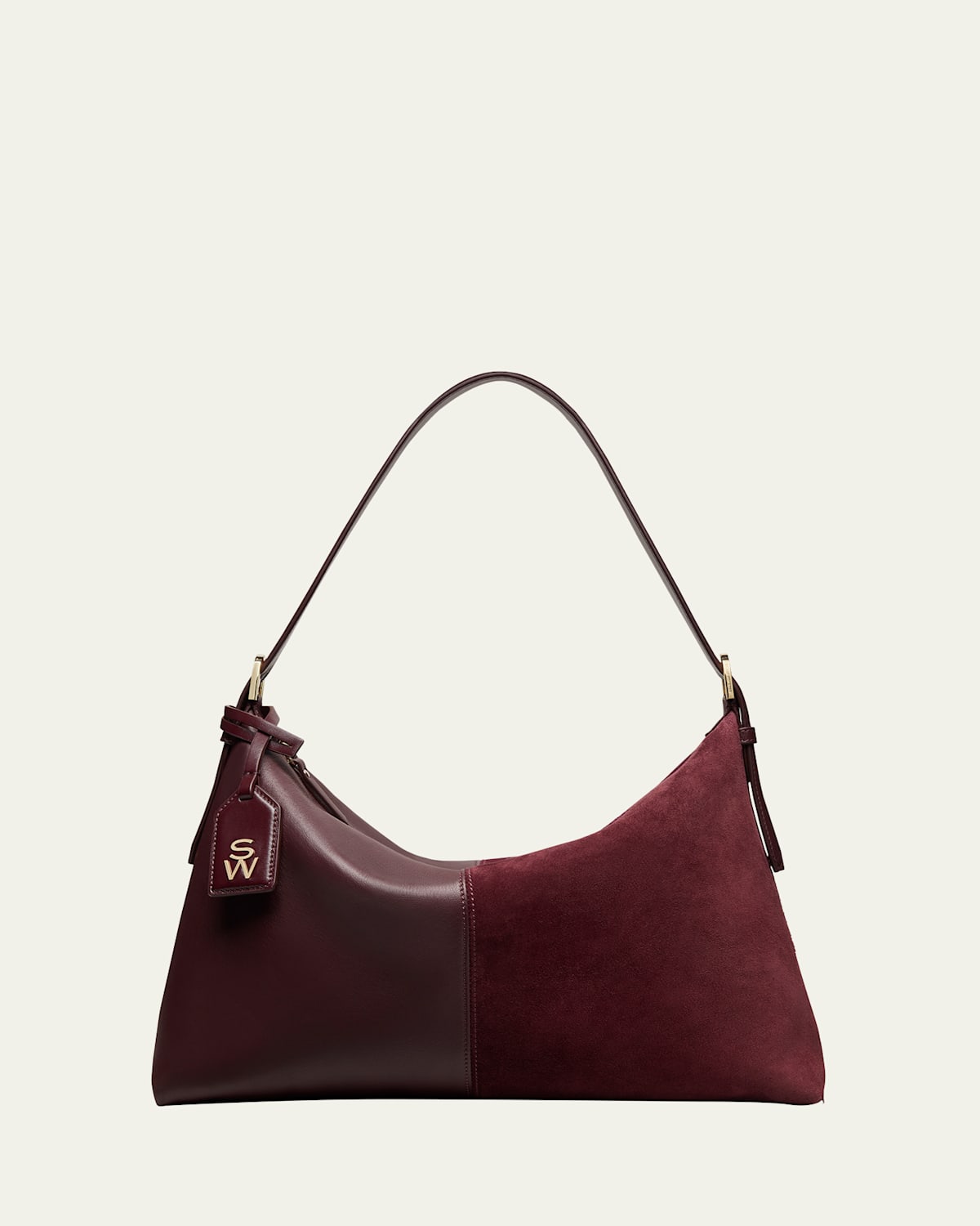5050 Suede & Leather Shoulder Bag