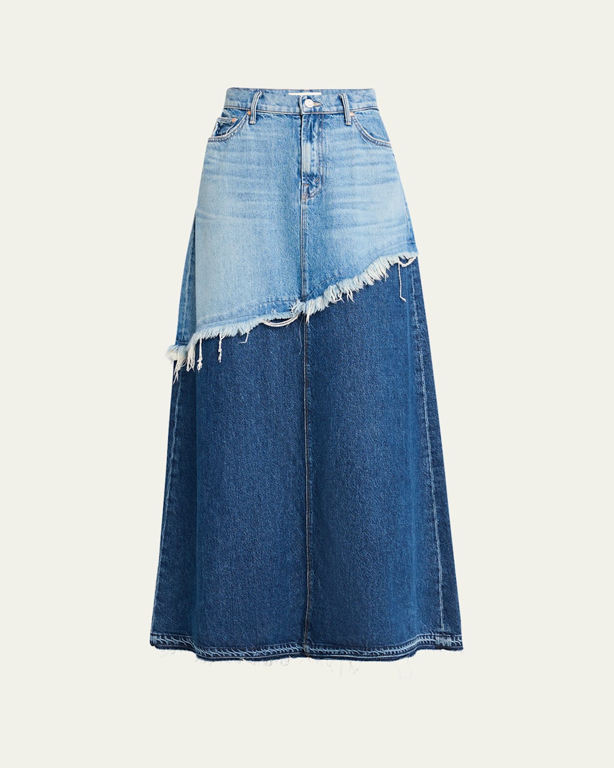 MOTHER THE DUAL DITCHER MAXI SKIRT 