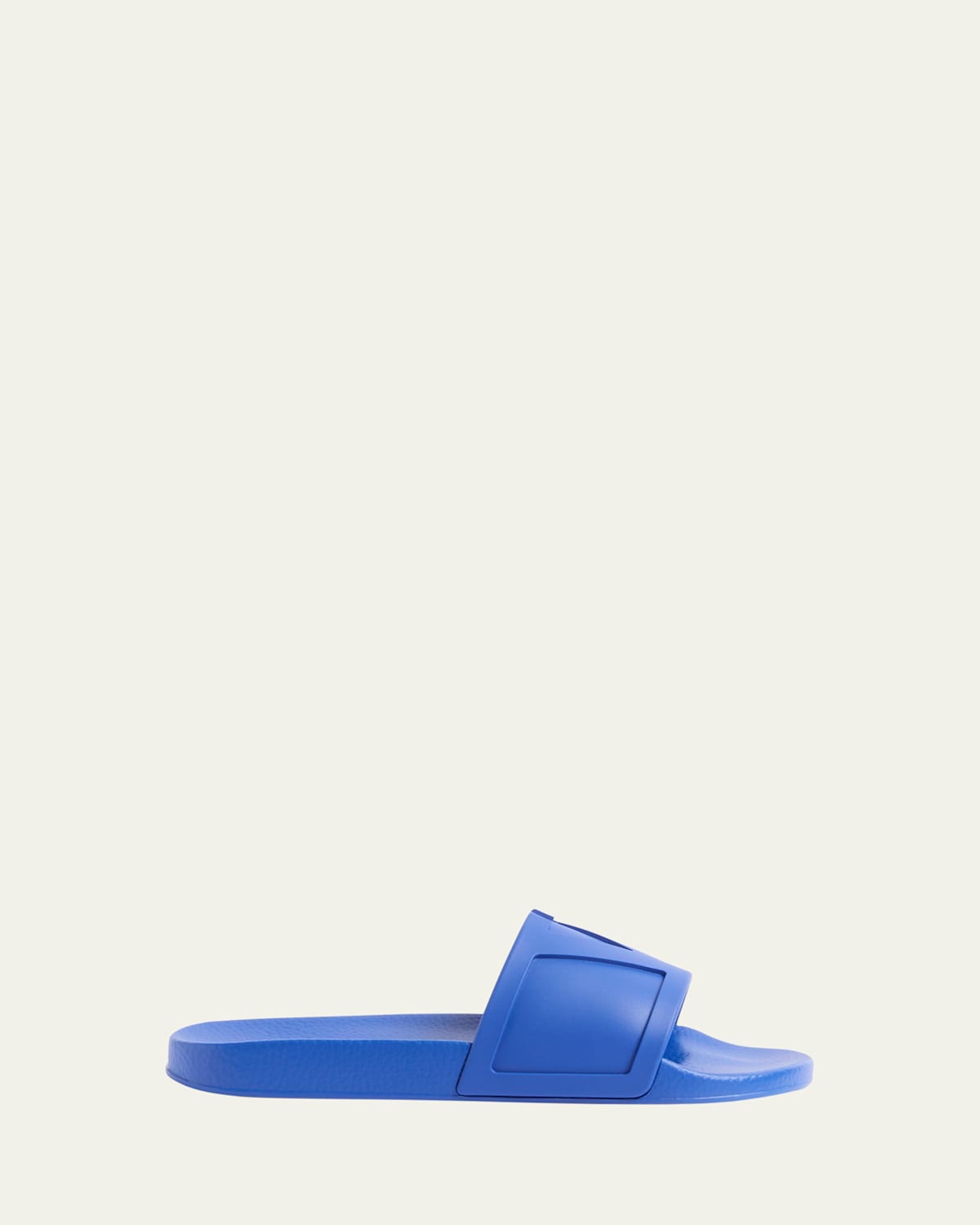 Valentino Garavani Men Coolside Pool Slides In Blue